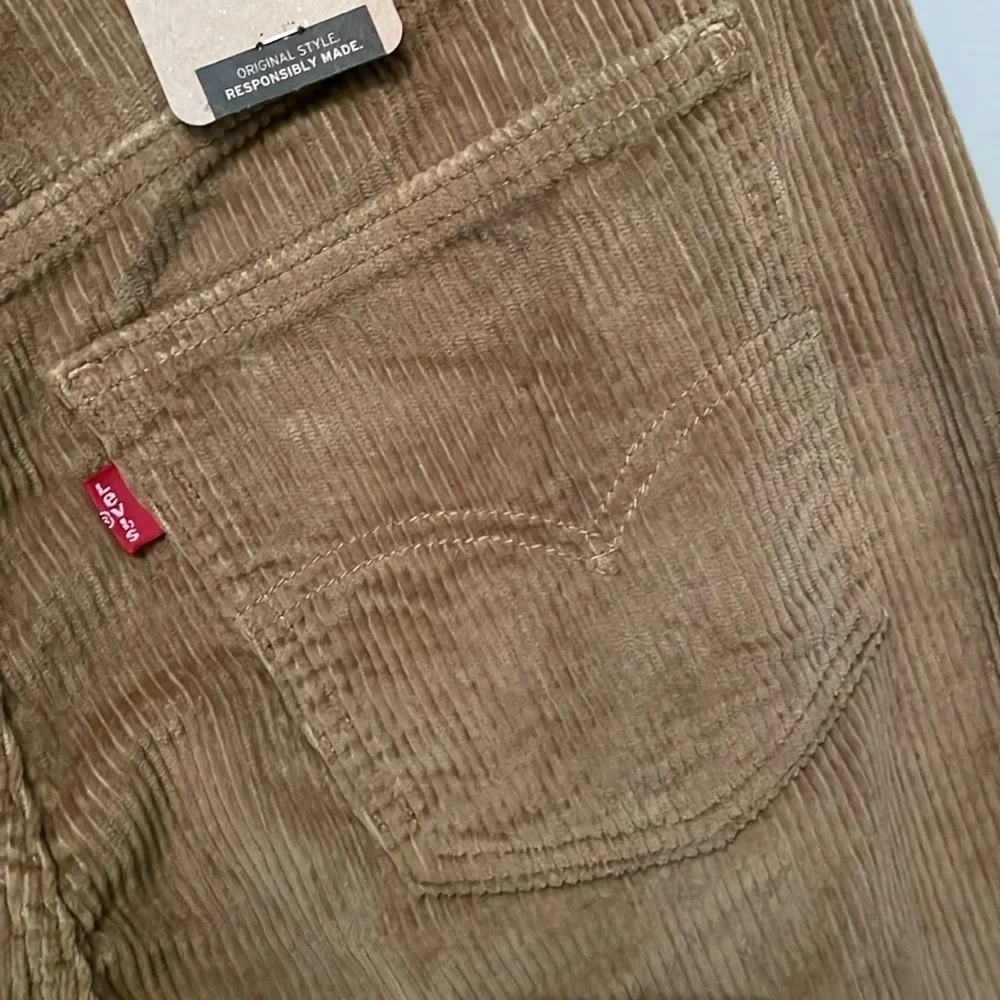 NWT LEVI STRAUSS CORDUROY PANTS TAN - Picture 8 of 9